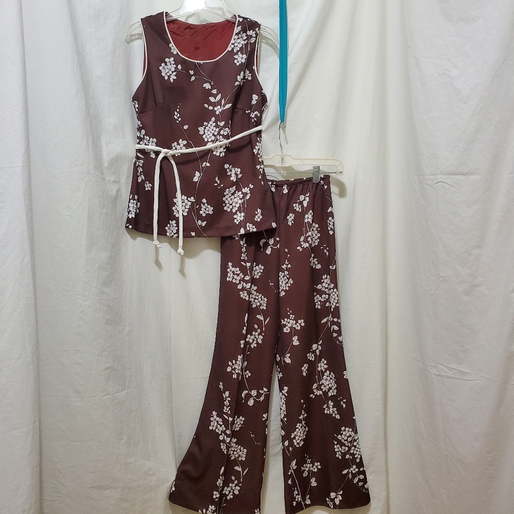Vintage 70's Beeline 2 piece pants set